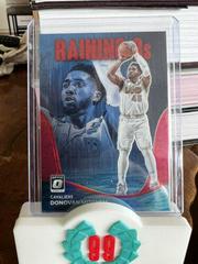 Donovan Mitchell [Red] #4 Basketball Cards 2022 Panini Donruss Optic Raining 3s Prices