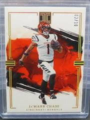 Ja'Marr Chase [Gold] #17 Football Cards 2023 Panini Impeccable Prices