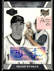 Brian Stokes [Autograph Blue] #112 Baseball Cards 2007 Topps CO Signers Prices