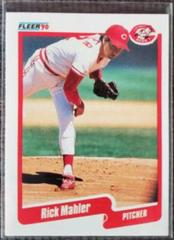 Rick Mahler #425 Baseball Cards 1990 Fleer Prices
