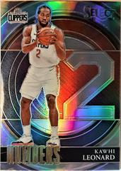 Kawhi Leonard [Silver Prizm] Basketball Cards 2021 Panini Select Numbers Prices