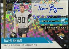Taven Bryan [Signature Hyper] #289 Football Cards 2018 Panini Unparalleled Prices