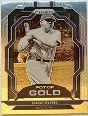 Babe Ruth Baseball Cards 2023 Panini Prizm Pot of Gold Prices