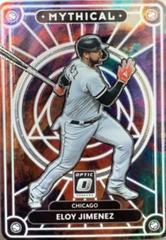 Eloy Jimenez #MTH-25 Baseball Cards 2022 Panini Donruss Optic Mythical Prices