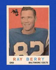 Raymond Berry #55 Football Cards 1959 Topps Prices
