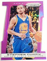 Stephen Curry [Purple Die-Cut Prizm] #176 Basketball Cards 2013 Panini Prizm Prices