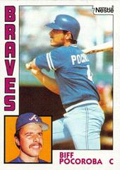Biff Pocoroba #438 Baseball Cards 1984 Topps Nestle Prices