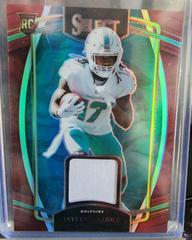 Jaylen Waddle [Red] #RSW-JWA Football Cards 2021 Panini Select Rookie Swatches Prices