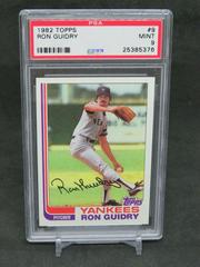 Ron Guidry #9 Baseball Cards 1982 Topps Prices