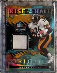 Jerome Bettis [Turquoise] #RTH-JBE Football Cards 2022 Panini Origins Rise to the Hall Prices