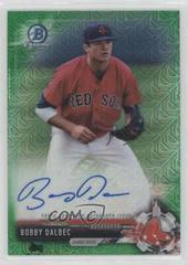 Bobby Dalbec [Green Refractor] #BMA-BD Baseball Cards 2017 Bowman Mega Box Chrome Autographs Prices