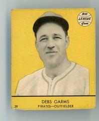 Debs Garms [Yellow Background] #29 Baseball Cards 1941 Goudey Prices