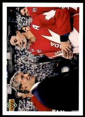 Paul Coffey, Wayne Gretzky [Canada Cup Checklist] #501 Hockey Cards 1991 Upper Deck French Prices