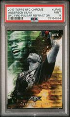 Anderson Silva [Pulsar] Ufc Cards 2017 Topps UFC Chrome Fire Prices