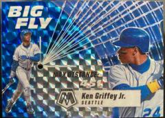 Ken Griffey Jr. [Reactive Blue] #BF5 Baseball Cards 2021 Panini Mosaic Big Fly Prices
