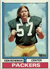 Ken Bowman #4 Football Cards 1974 Topps Prices