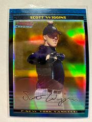 Scott Wiggins [Gold Refractor] #212 Baseball Cards 2002 Bowman Chrome Gold Prices