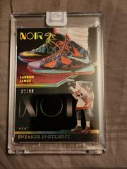 LeBron James Basketball Cards 2021 Panini One and One Noir Sneaker Spotlight Prices