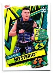 Dominik Mysterio Wrestling Cards 2021 Topps Slam Attax WWE Prices