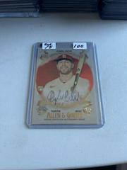 Dylan Carlson [Red Refractor] #AGA-DC Baseball Cards 2021 Topps Allen & Ginter Chrome Autographs Prices