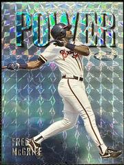 Fred McGriff [Refractor] #325 Baseball Cards 1997 Finest Embossed Prices