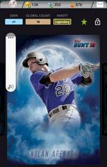 Nolan Arenado [5x7 Gold] #116 Baseball Cards 2016 Topps Bunt Prices