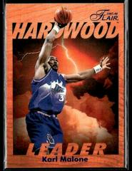 Karl Malone Basketball Cards 1997 Fleer Flair Hardwood Leaders Prices