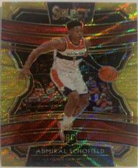 Admiral Schofield [Gold Prizm] #6 Basketball Cards 2019 Panini Select Prices