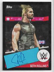 Seth Rollins [Black] Wrestling Cards 2015 Topps Heritage WWE Autographs Prices