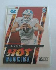 Sam Howell #HR4 Football Cards 2022 Panini Score Hot Rookies Prices
