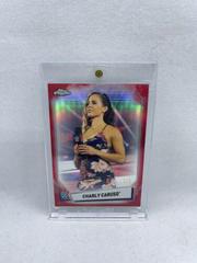 Charly Caruso [Red Refractor] Wrestling Cards 2021 Topps Chrome WWE Prices