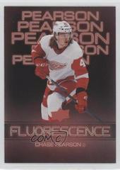 Chase Pearson [Magenta] #F-24 Hockey Cards 2022 Upper Deck Fluorescence Prices