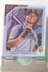 Julio Rodriguez [Rainbow Foil] Baseball Cards 2022 Topps Gallery Prices