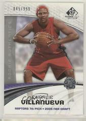Charlie Villanueva Basketball Cards 2005 SP Game Used Prices