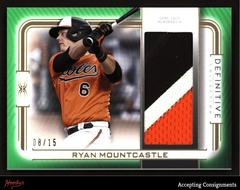Ryan Mountcastle #DPC-RM Baseball Cards 2023 Topps Definitive Patch Collection Prices