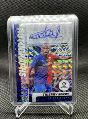 Thierry Henry #AM-TH Soccer Cards 2021 Panini Mosaic LaLiga Autographs Prices