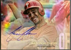 Aaron Altherr [Rainbow] Baseball Cards 2018 Stadium Club Autographs Prices