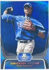 Jurickson Profar [Blue Refractor] #BPP35 Baseball Cards 2012 Bowman Platinum Prospects Prices