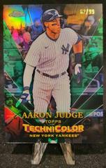 Aaron Judge [Green] #TT-20 Baseball Cards 2023 Topps Chrome in Technicolor Prices