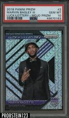 Marvin Bagley III [Mojo] Basketball Cards 2018 Panini Prizm Luck of the Lottery Prices