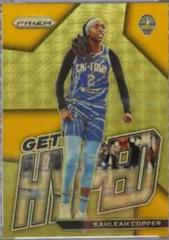 Kahleah Copper [Gold Vinyl] #6 Basketball Cards 2023 Panini Prizm WNBA Get Hyped Prices