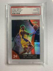 Kobe Bryant [Refractor] Basketball Cards 2007 Finest Prices