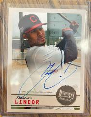 Francisco Lindor [Autograph] Baseball Cards 2019 Topps Archives Snapshots Prices
