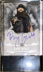 Bray Wyatt [Silver] Wrestling Cards 2016 Topps WWE Undisputed Autographs Prices