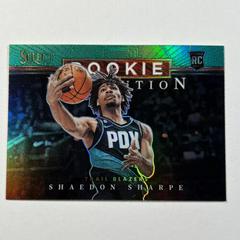 Shaedon Sharpe [Green] #28 Basketball Cards 2022 Panini Select Rookie Revolution Prices