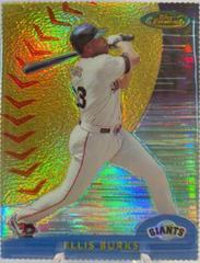 Ellis Burks [Gold Refractor] #186 Baseball Cards 2000 Finest Prices