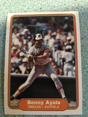 Benny Ayala #157 Baseball Cards 1982 Fleer Prices