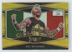 Rey Mysterio [Gold Prizm] #16 Wrestling Cards 2022 Panini Select WWE Global Icons Prices