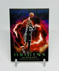 Ja Morant [Red] #7 Basketball Cards 2023 Panini Origins Cosmic Storm Prices