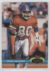 Mark Jackson [Super Bowl XXVI] Football Cards 1991 Stadium Club Prices